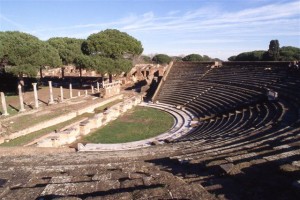 Ostia Antica teateret Rom