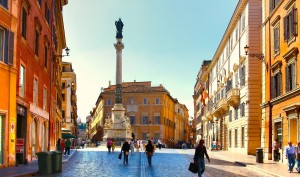 Piazza dei Spagna Rom