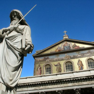 Statuer og kirker i Rom