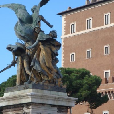 Roman Statue i Rom